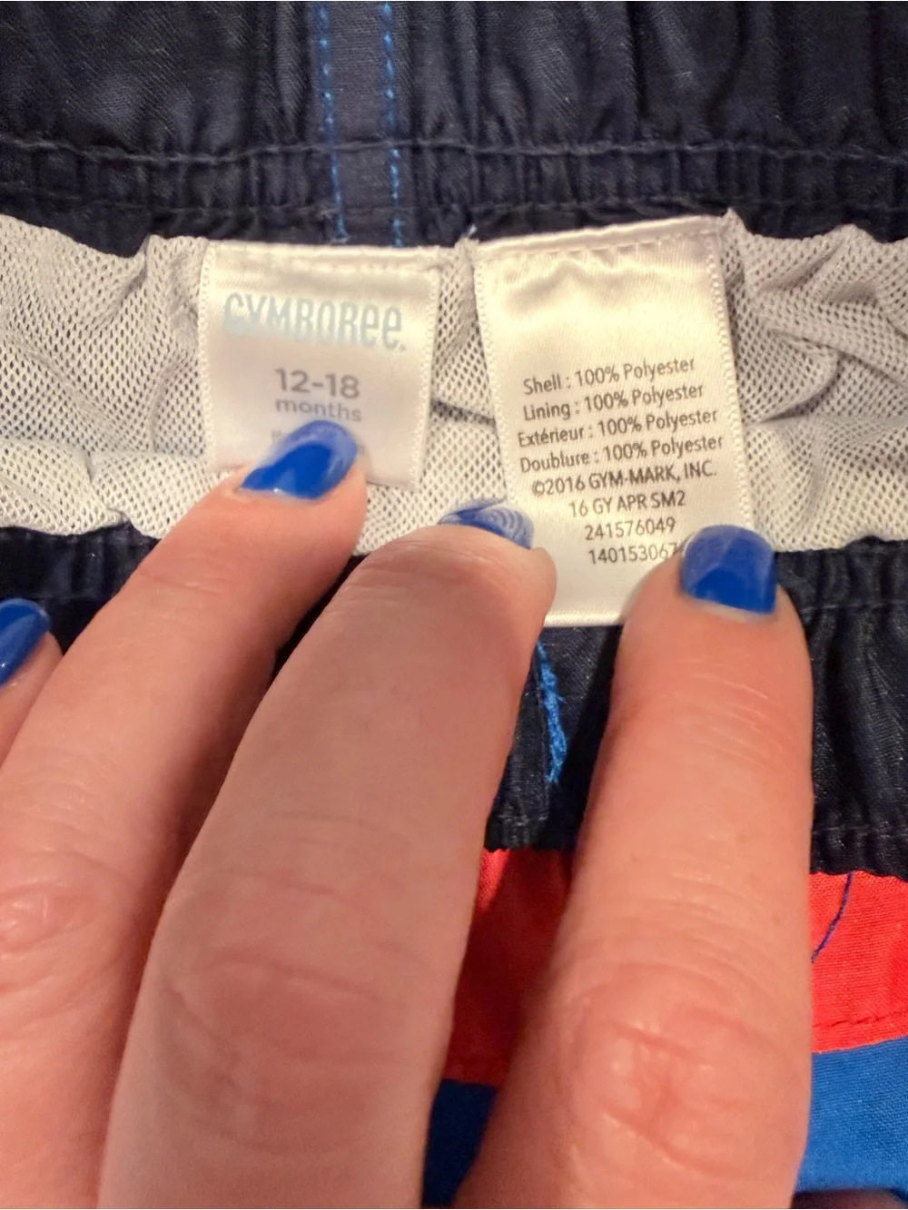 Gymboree swim shorts